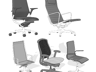 现代办公椅网布椅职员椅，转椅