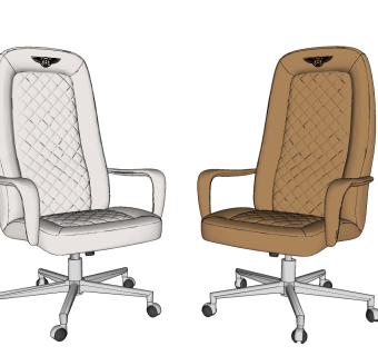 皮革办公椅大班椅，转椅