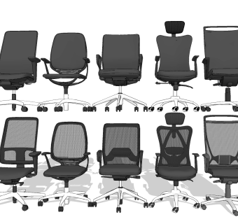 办公桌椅职员椅，网布转椅办公椅