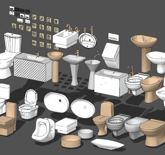 洁具，洗手盆，马桶，水龙头