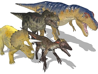 9现代动物恐龙