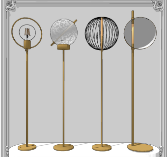 现代落地灯