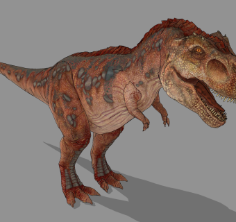 现代霸王龙 恐龙 动物侏罗纪