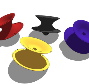 现代沙发su草图模型下载