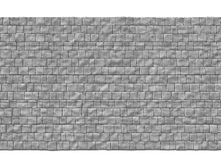 现代<em>石头</em>砖墙背景墙su草图模型下载