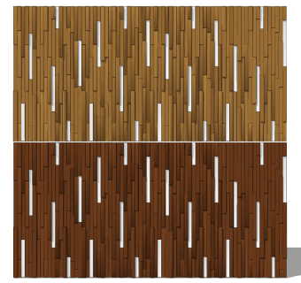 现代墙板背景墙su草图模型下载