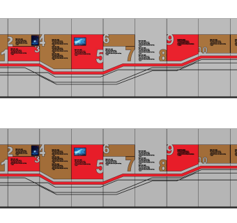现代企业文化墙宣传栏su草图模型下载