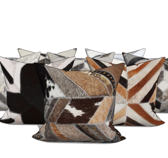 现代布艺抱枕su草图模型下载