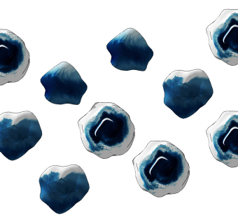 新中式现代艺术石块挂件，墙饰su草图模型下载