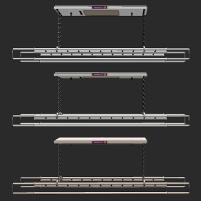 现代自动升降晾衣架su草图模型下载