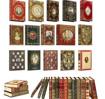 欧式美式古典书籍,杂志su草图模型下载