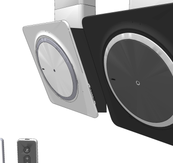 现代不锈钢吸油烟机su草图模型下载