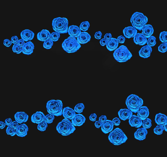 现代玫瑰花，装饰品, 墙饰挂饰su草图模型下载