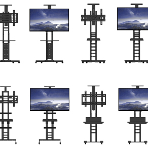 现代显示器,电视机支架su草图模型下载