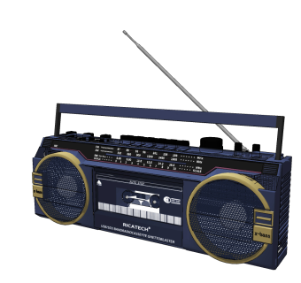 现代收音机,su草图模型下载