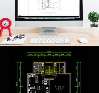 房屋平面图多层户型图CAD图纸