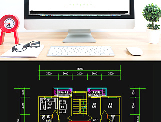 室内设计房屋平面图CAD