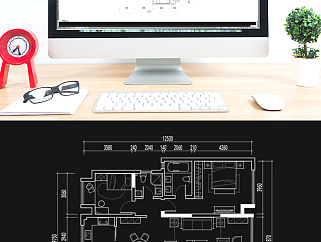CAD多层户型室内平面方案