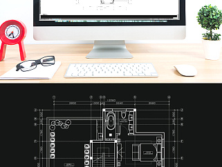 CAD多層戶型室內設計方案