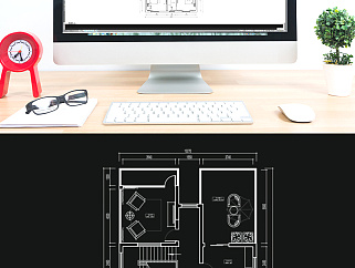 CAD别墅平面方案