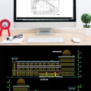 三层会所建筑CAD施工图