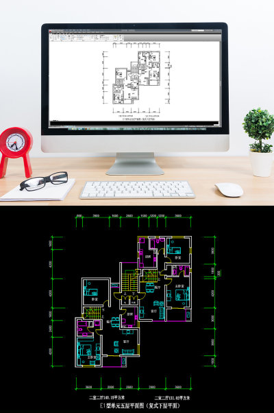 CAD住宅建筑平面图