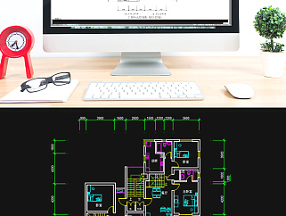 CAD住宅建筑平面图