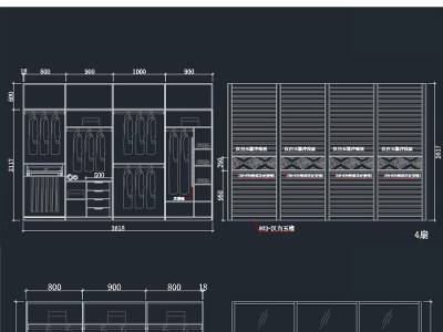 板式柜类家具设计资料大全3D模型