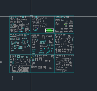 CAD立面图库经典