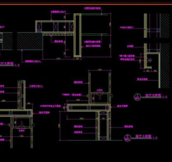 现代式家装平面图装修CAD源文件下载