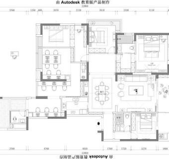 室内设计家装室内设计cad图