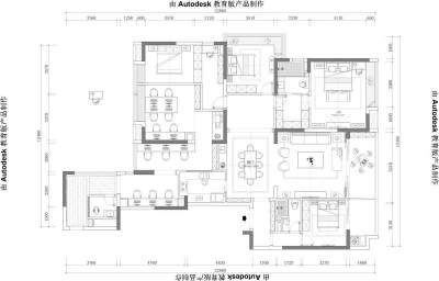 室内设计家装室内设计cad图