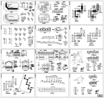 园林完整CAD施工图