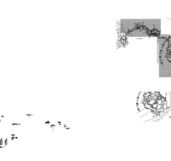 山水溪流CAD图纸