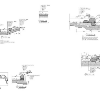 池底驳岸CAD图纸