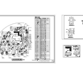公园施工套图丹枫苑CAD图纸