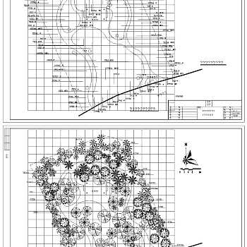 公园景观Ls01-02绿化CAD图纸