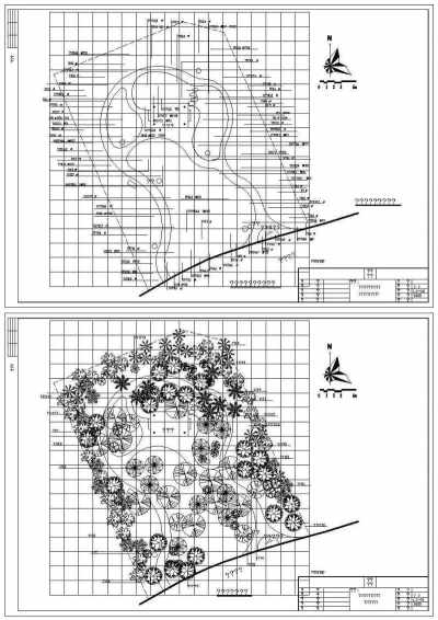 公园景观Ls01-02绿化CAD图纸