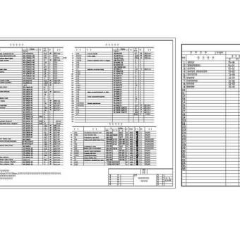 公园景观ls03总苗木表目录CAD图纸