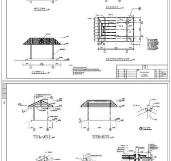 公园景观ys03-04建筑设计CAD图纸