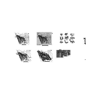 公园景观平立面、大样图CAD图纸