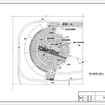 公园景观规划设计节点图CAD图纸