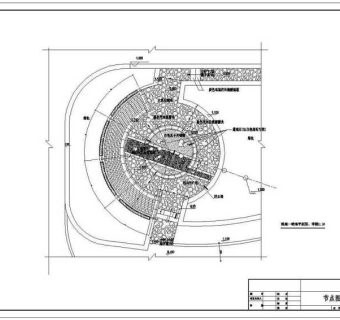 公园景观规划设计节点图CAD图纸