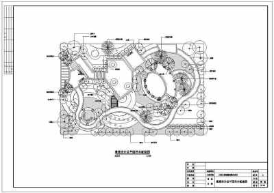 园林花卉博览会CD05总平面乔木CAD图