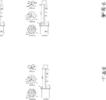 公园水塔CAD图纸