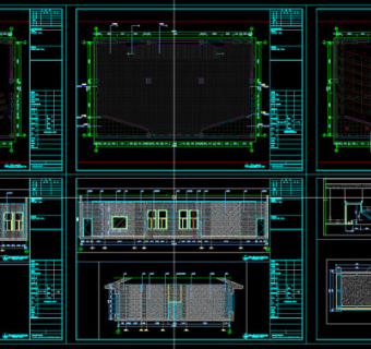 会议室CAD布置图