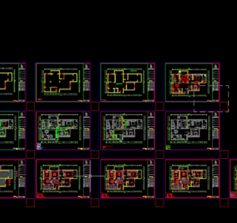 时间公园CAD施工图设计