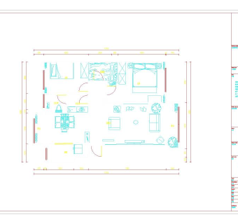 国运一号平面布置图cad2010