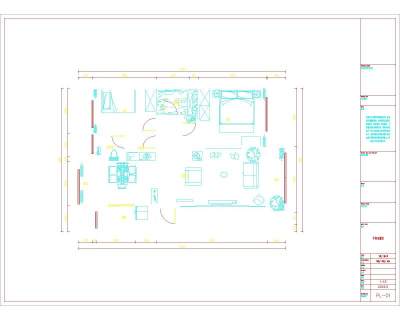 国运一号平面布置图cad2010
