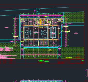大型工程CAD建筑施工图纸